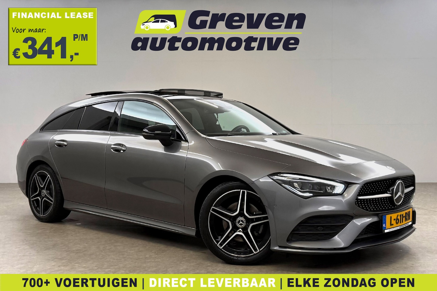 Mercedes-Benz CLA-Klasse - 180 Business Solution AMG | Pano | Camera | Virtual | Burmester | Sfeer | Memory | LED - AutoWereld.nl