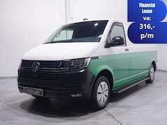 Volkswagen Transporter - 2.0 TDI 110 pk L2H1 Airco, Two Tone Groen / Wit Cruise Control, Trekhaak 2.200 kg, 2-Zits