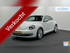 Volkswagen Beetle - 1.2 TSI Exclusive Series LEER NAVI CRUISE LM STOELVERWARMING