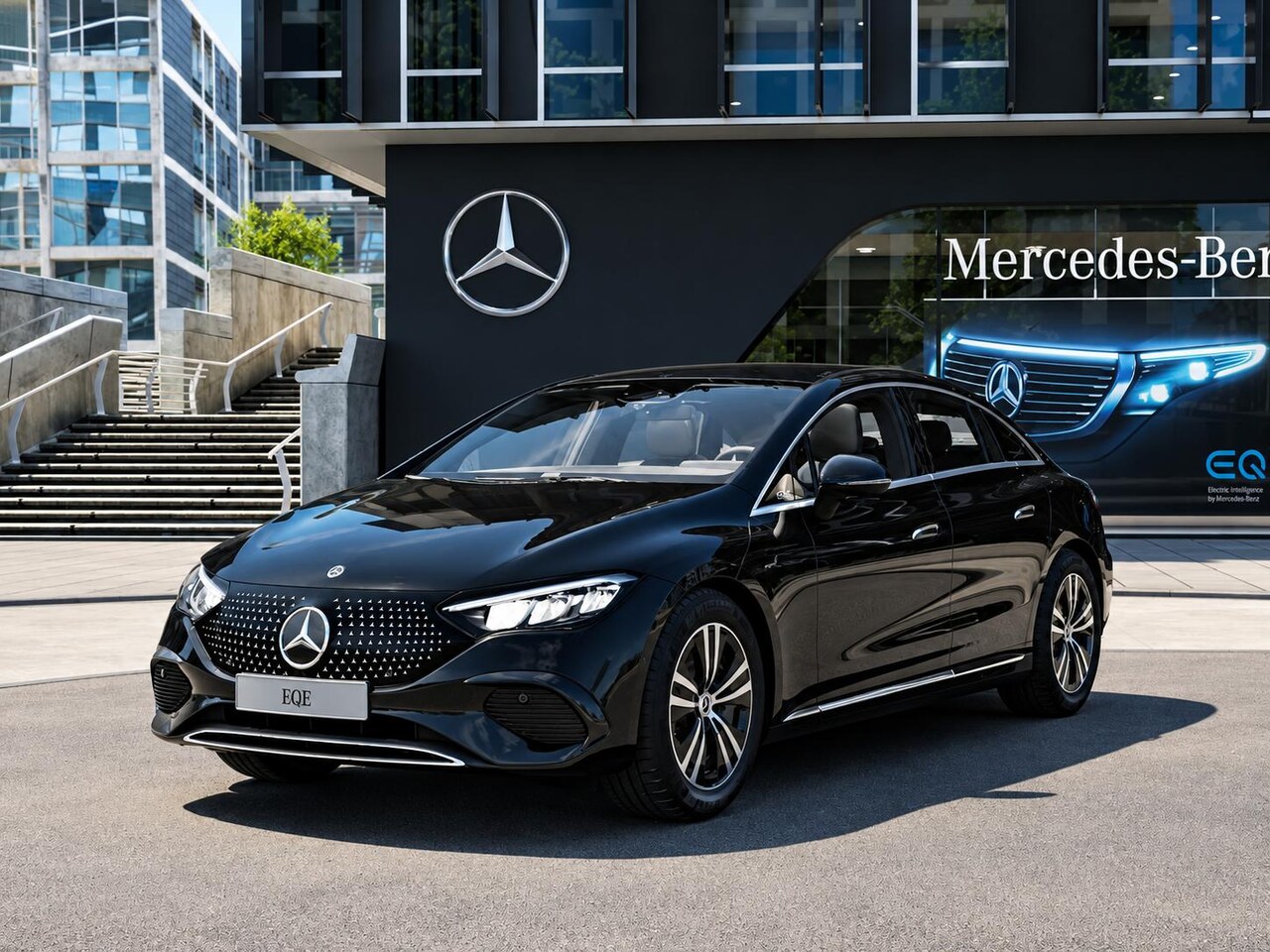 Mercedes-Benz EQE - 350+ Business Edition 96 kWh | Adaptieve Cruise Control | Memory Stoelen | KEYLESS-GO | 19 - AutoWereld.nl