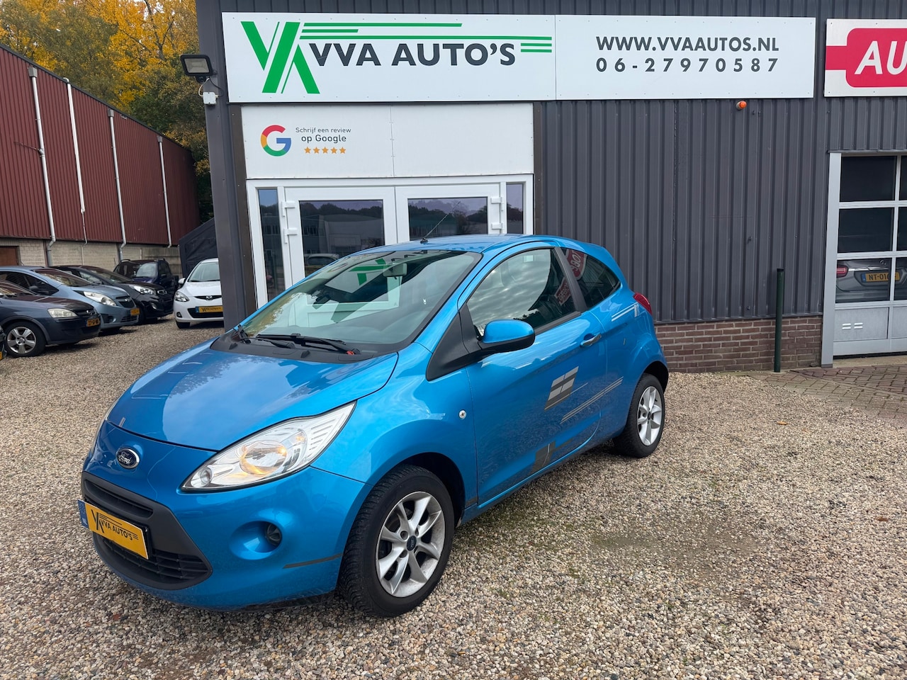 Ford Ka - 1.2 airco, stoelverwarming, voorruitverwarming, APK 10-2027! - AutoWereld.nl