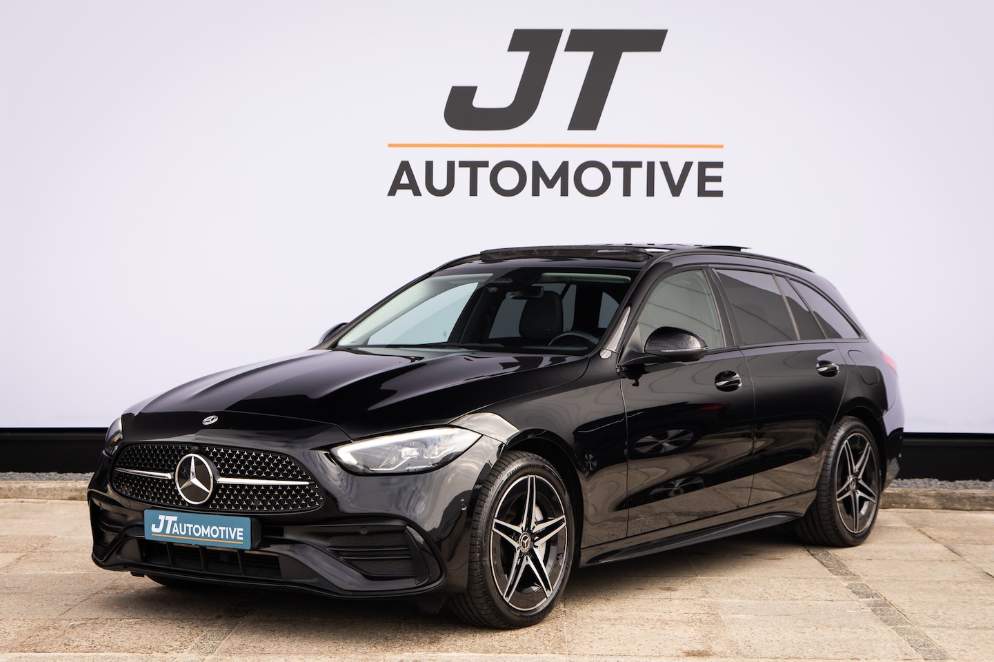 Mercedes-Benz C-klasse - C300e C300E AMG Line Soh Panoramadak | Burmester audio | Elektrische stoel | Stoelverwarming | C - AutoWereld.nl