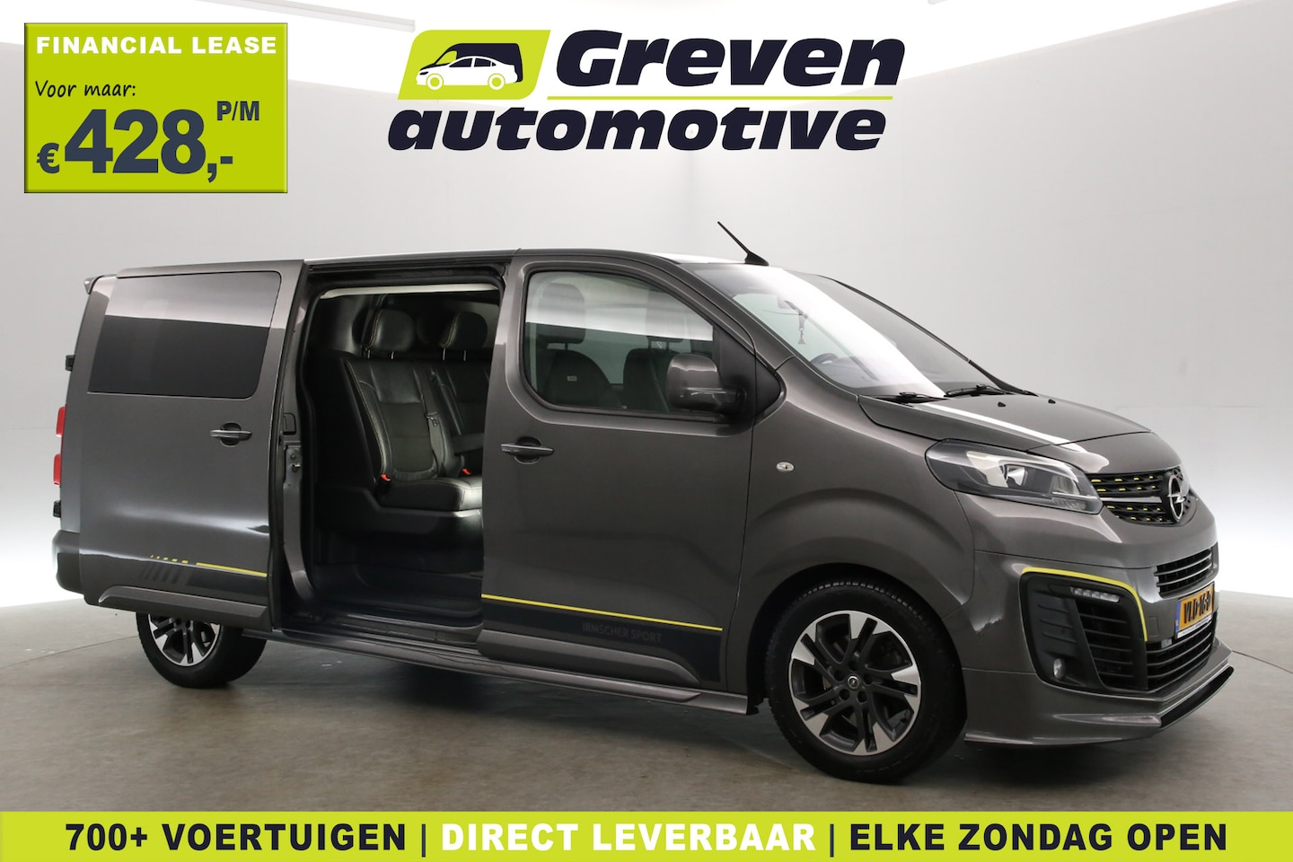 Opel Vivaro - 2.0 CDTI L3H1 Irmscher Sport 177PK | Dubbele Cabine | Clima | Camera | HUD | 2xSchuifdeur - AutoWereld.nl
