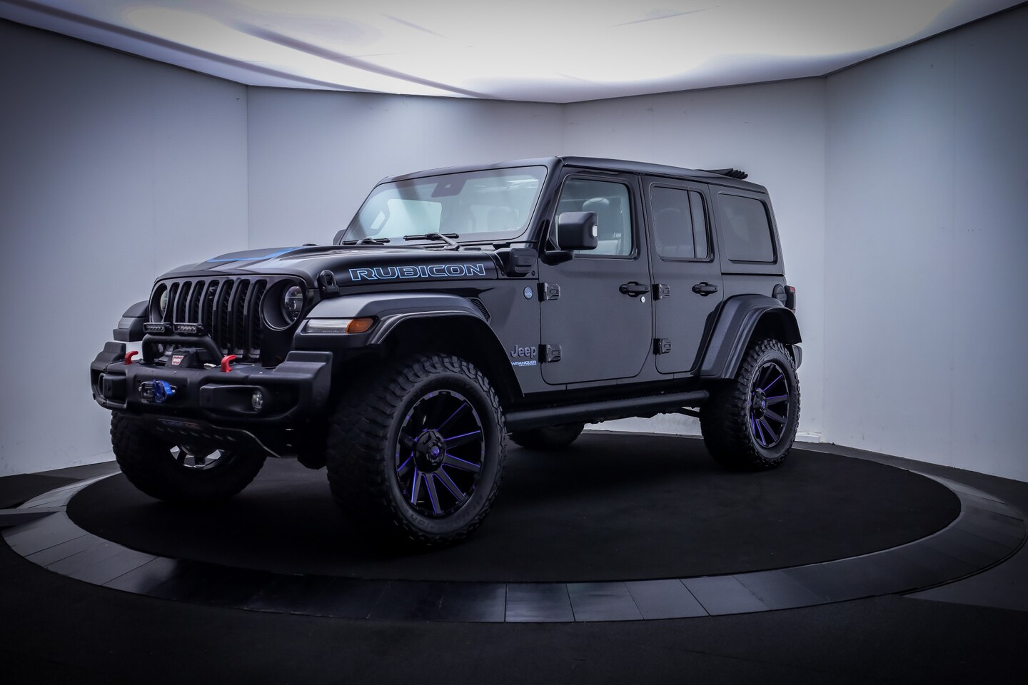 Jeep Wrangler Unlimited - 4xe380 RUBICON SOH 89% | SOFTTOP | FULL LED | ACC | LEDER | STUUR+STOELVERW | CAMERA | CAR - AutoWereld.nl