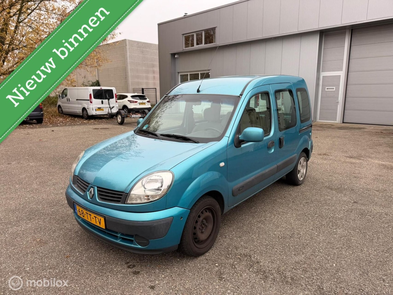 Renault Kangoo - combi 1.6-16V Airco / Cruise / Trekhaak - AutoWereld.nl