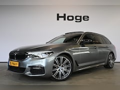 BMW 5-serie Touring - 520i High Executive M Sport Automaat Navigatie LED CarPlay Leder Panoramdak Harman & Kardo