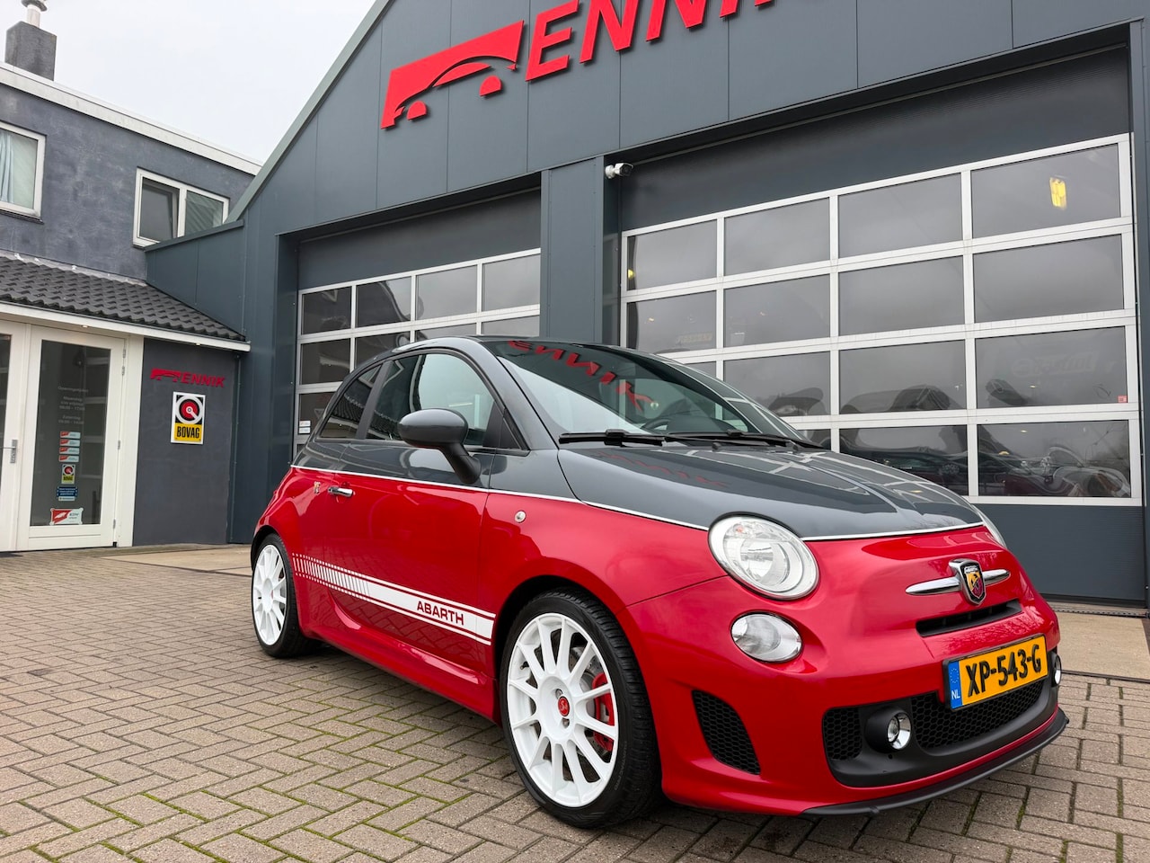 Fiat 500 Abarth - 1.4-16V Esseesse / Clima / Carplay / Top Staat !! - AutoWereld.nl
