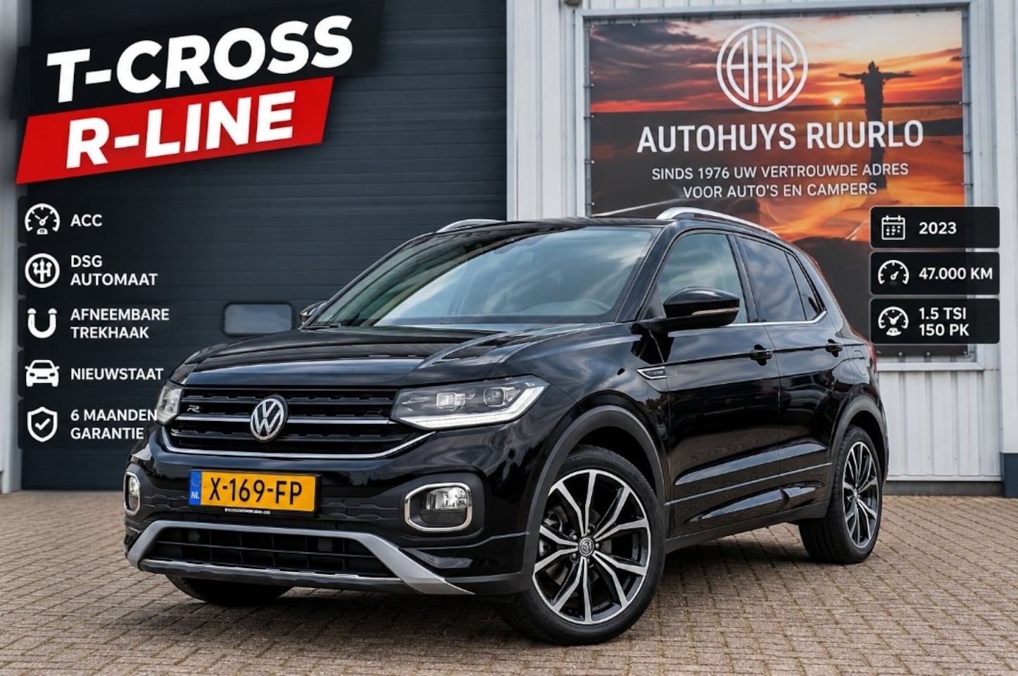 Volkswagen T-Cross - R-Line 1.5 TSI 150 PK DSG ACC Nieuwstaat! VANDAAG OPEN 20-9 - AutoWereld.nl