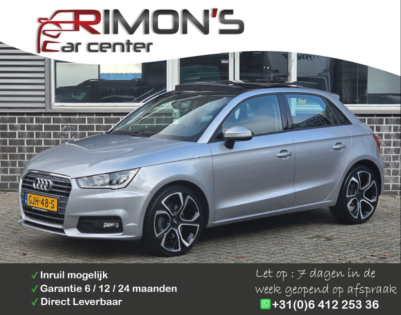 Audi A1 Sportback - 1.4 TFSI Pano 5 Deurs Navi 12 M Garantie - AutoWereld.nl