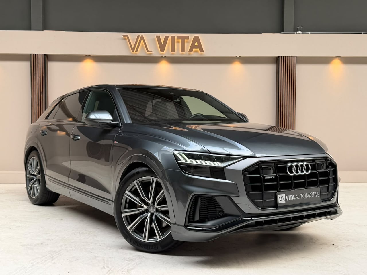Audi Q8 - 55 TFSI quattro Pro Line S PANO|HUD|RS-stoelen|Softclose|B&O|Massage - AutoWereld.nl