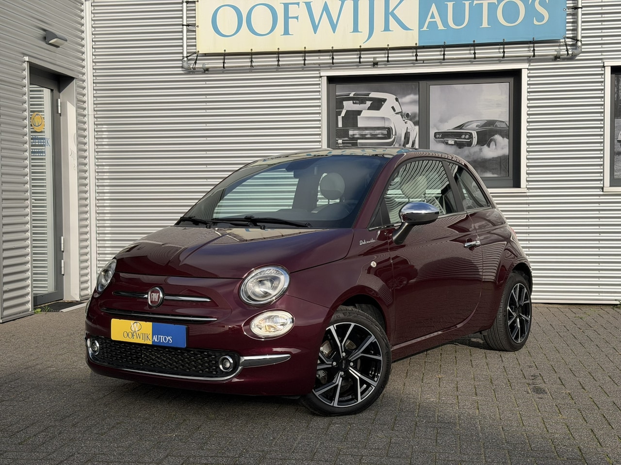 Fiat 500 - 1.0 Hybrid Dolcevita Clima Pano Leder - AutoWereld.nl