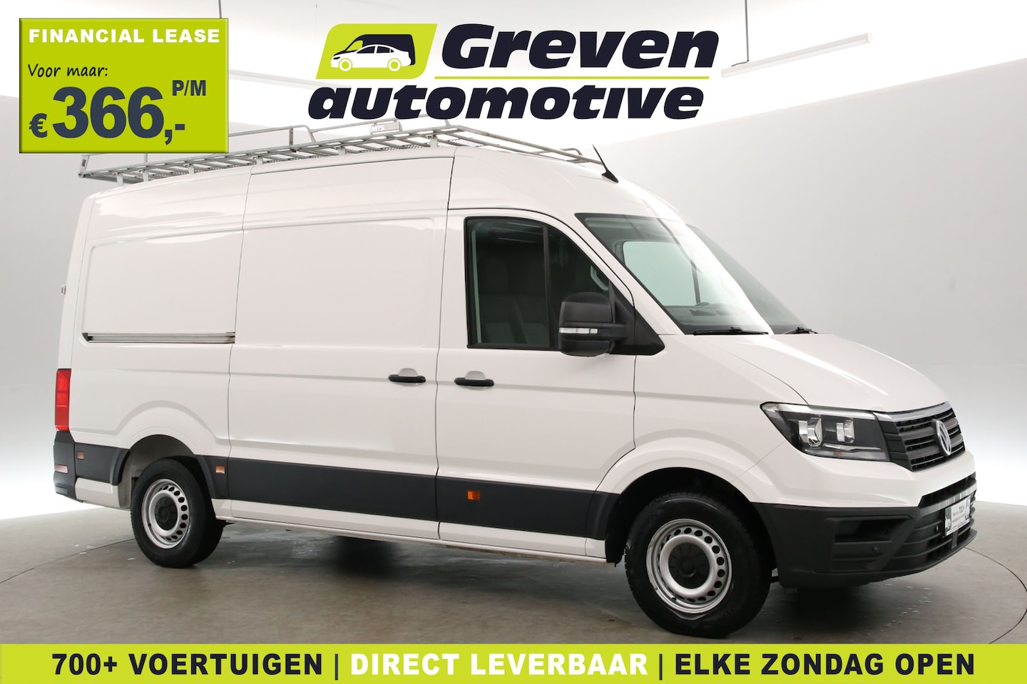 Volkswagen Crafter - 2.0 TDI L3H3 140PK | Airco | Cruise | Camera | 3 Zits | Carplay | Imperiaal | Parkeersens. - AutoWereld.nl