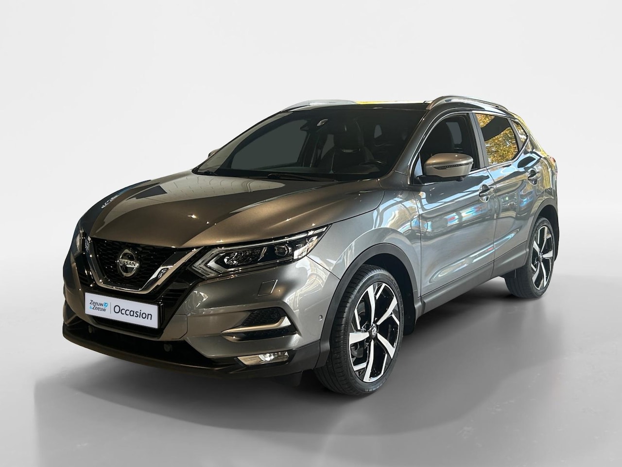 Nissan Qashqai - 1.3 DIG-T Tekna + | Automaat | 360grd camera | 1500kg trekgewicht | Nappa lederen bekledin - AutoWereld.nl