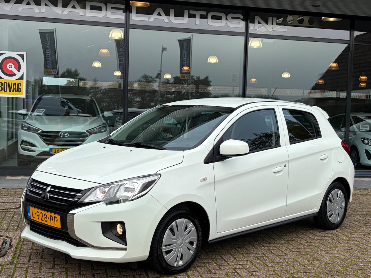 Mitsubishi Space Star - 1.2 Cool+ 65d-KM! 1e Eig! Navi Airco NL-Auto NAP Dealeronderhouden! - AutoWereld.nl