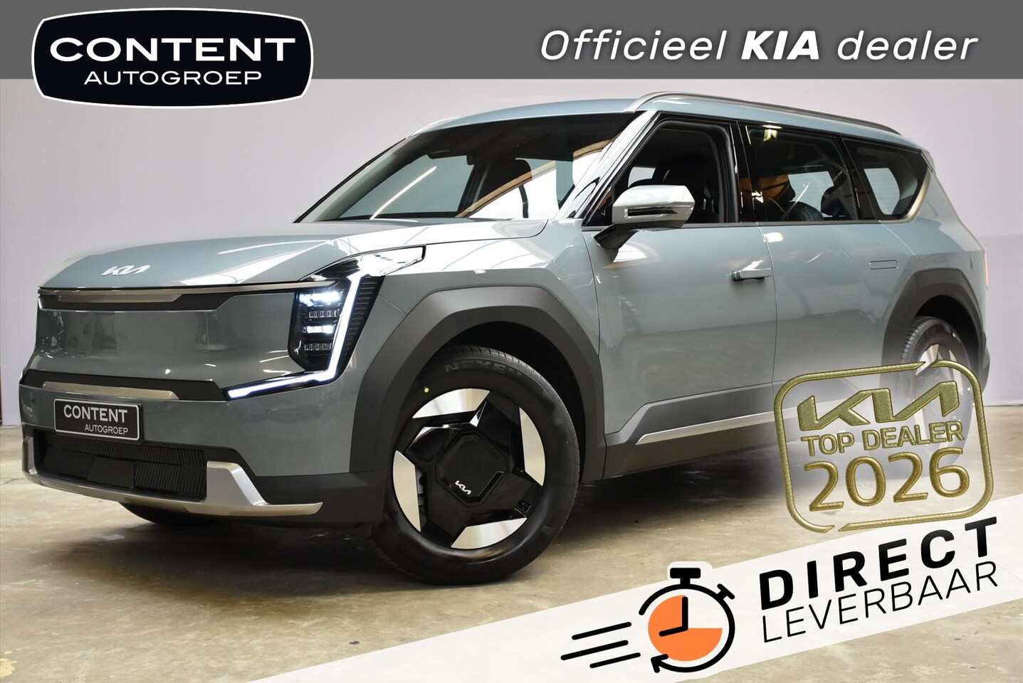 Kia EV9 - 76,1kWh 217pk RWD First Edition NIEUW - AutoWereld.nl