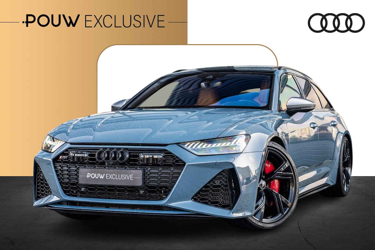 Audi RS6 - Avant 4.0 TFSI 600pk quattro | Dynamic Plus | Vierwielbesturing | Exclusive kleur | Softcl - AutoWereld.nl