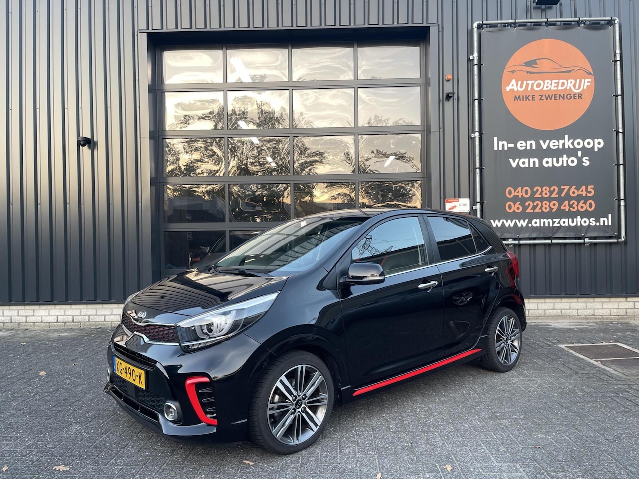 Kia Picanto - 1.0 T-GDI GT-Line LEER|CAMERA|CARPLAY|KEYLESS|STOELVERWARMING|CRUISE CONTROL|ORIGINEEL NL - AutoWereld.nl