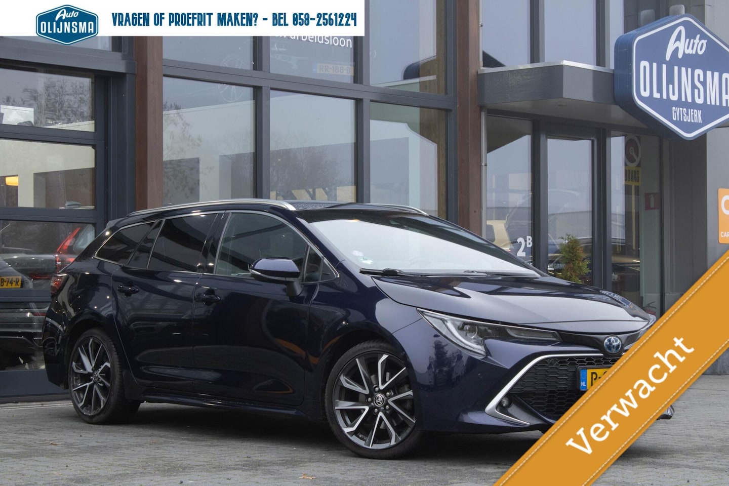 Toyota Corolla Touring Sports - 2.0 Hybrid Premium|Adaptive Cruise|Trekhaak|Stoelverwarming|HUD|Camera| - AutoWereld.nl