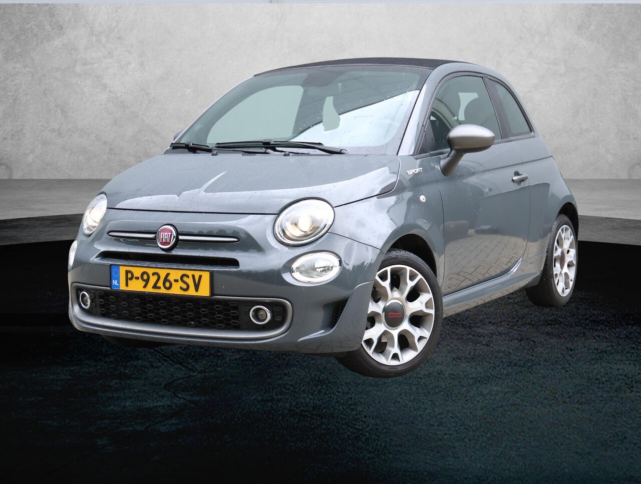 Fiat 500 C - 1.0 Hybrid Sport Parkeersensoren Achter | Apple Carplay/Android Auto | Cruise Control | Cl - AutoWereld.nl