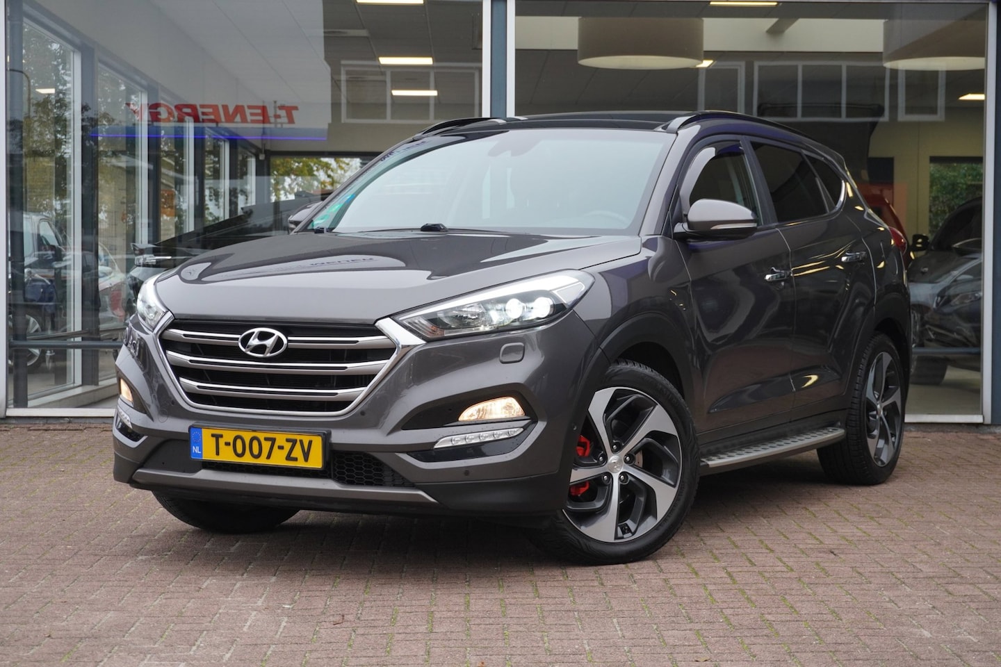 Hyundai Tucson - 1.6 T-GDi Premium 4WD Automaat | Airco | Navigatie | Leder | Elek. Pakket | Vol opties | I - AutoWereld.nl