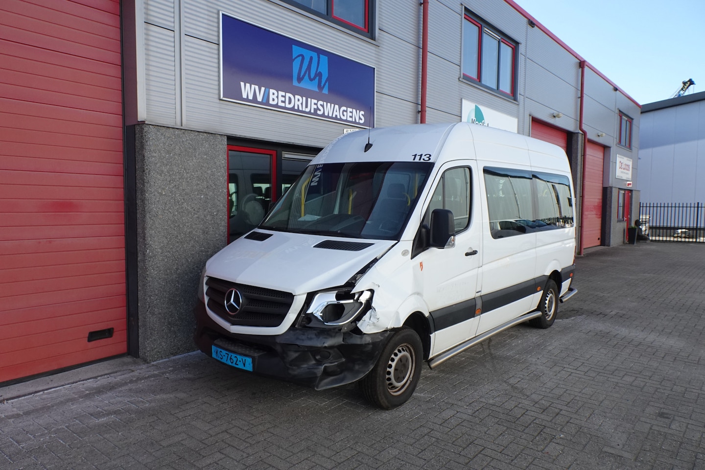 Mercedes-Benz Sprinter - 314 2.2 CDI 366 9 pers rolstoel lift automaat airco - AutoWereld.nl