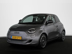 Fiat 500 - La Prima 42 kWh Pano Leder Stoelverwarming JBL Camera Apple CarPlay