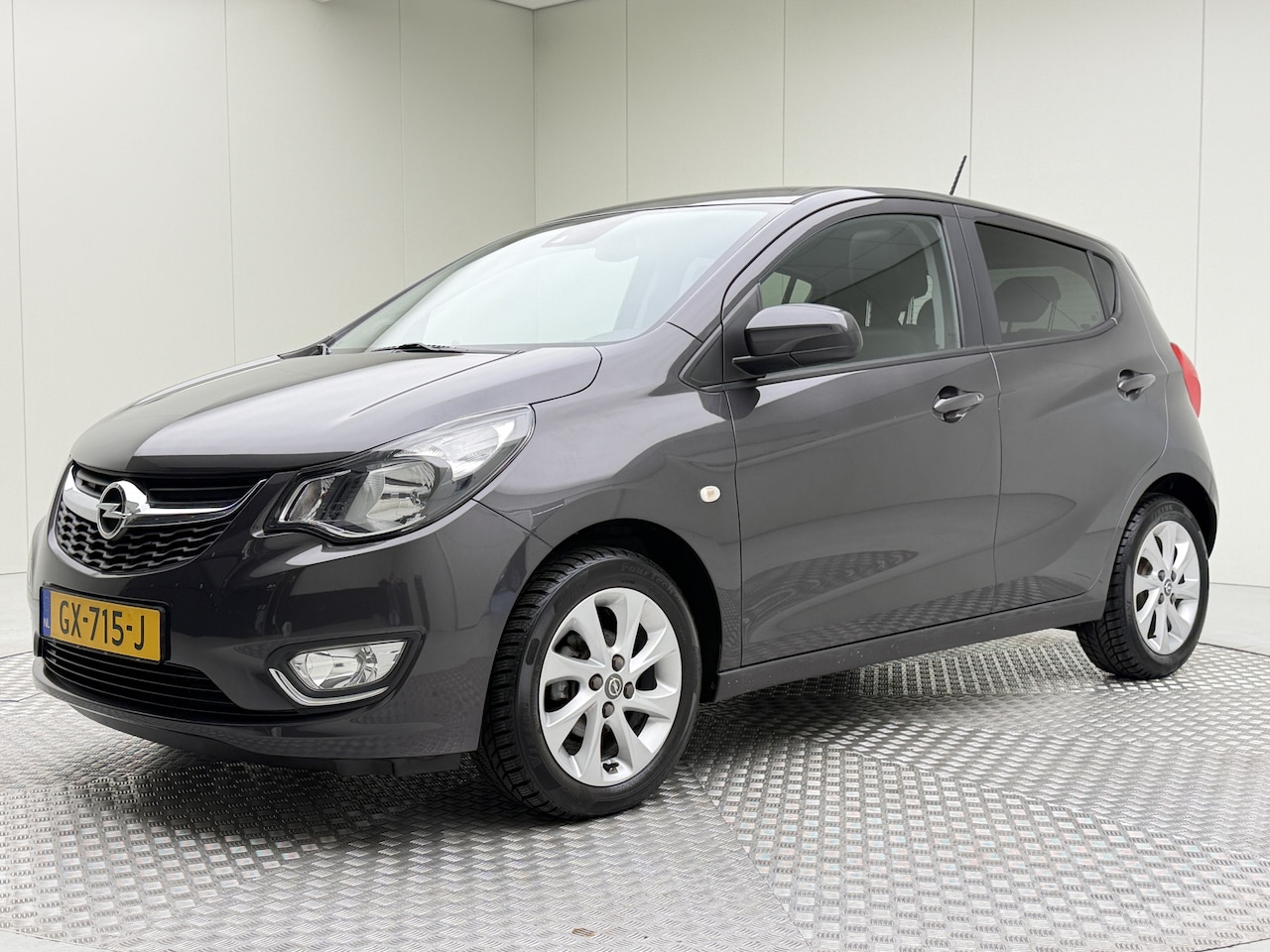 Opel Karl - 1.0 ecoFLEX Cosmo | Dealer onderhouden | Electr. schuif/kanteldak | Climate control | Blue - AutoWereld.nl