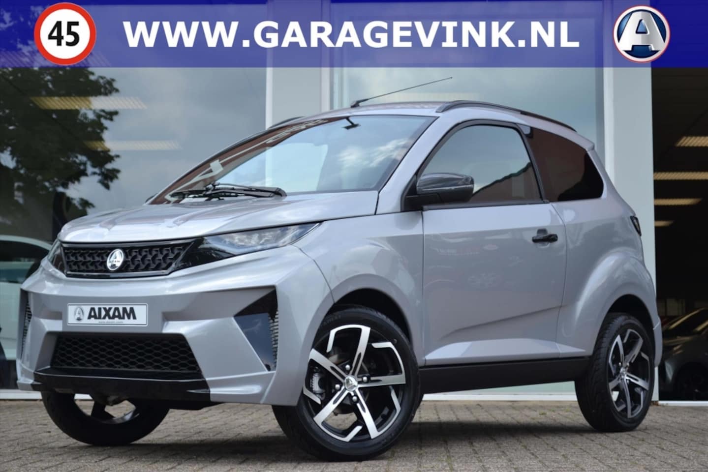 Aixam Crossover - 100% ELEKTRISCH | Apple car play met Achteruitrijcamera - AutoWereld.nl