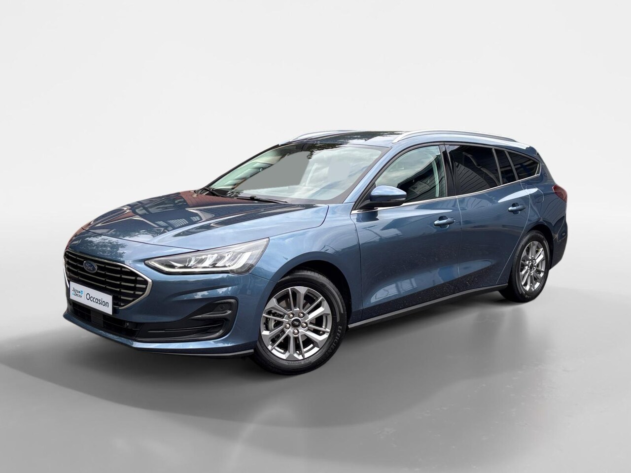 Ford Focus Wagon - 1.0 EcoBoost Hybrid Titanium 155PK Automaat | NL-Auto | 1e Eigenaar | Navigatie | Climate - AutoWereld.nl