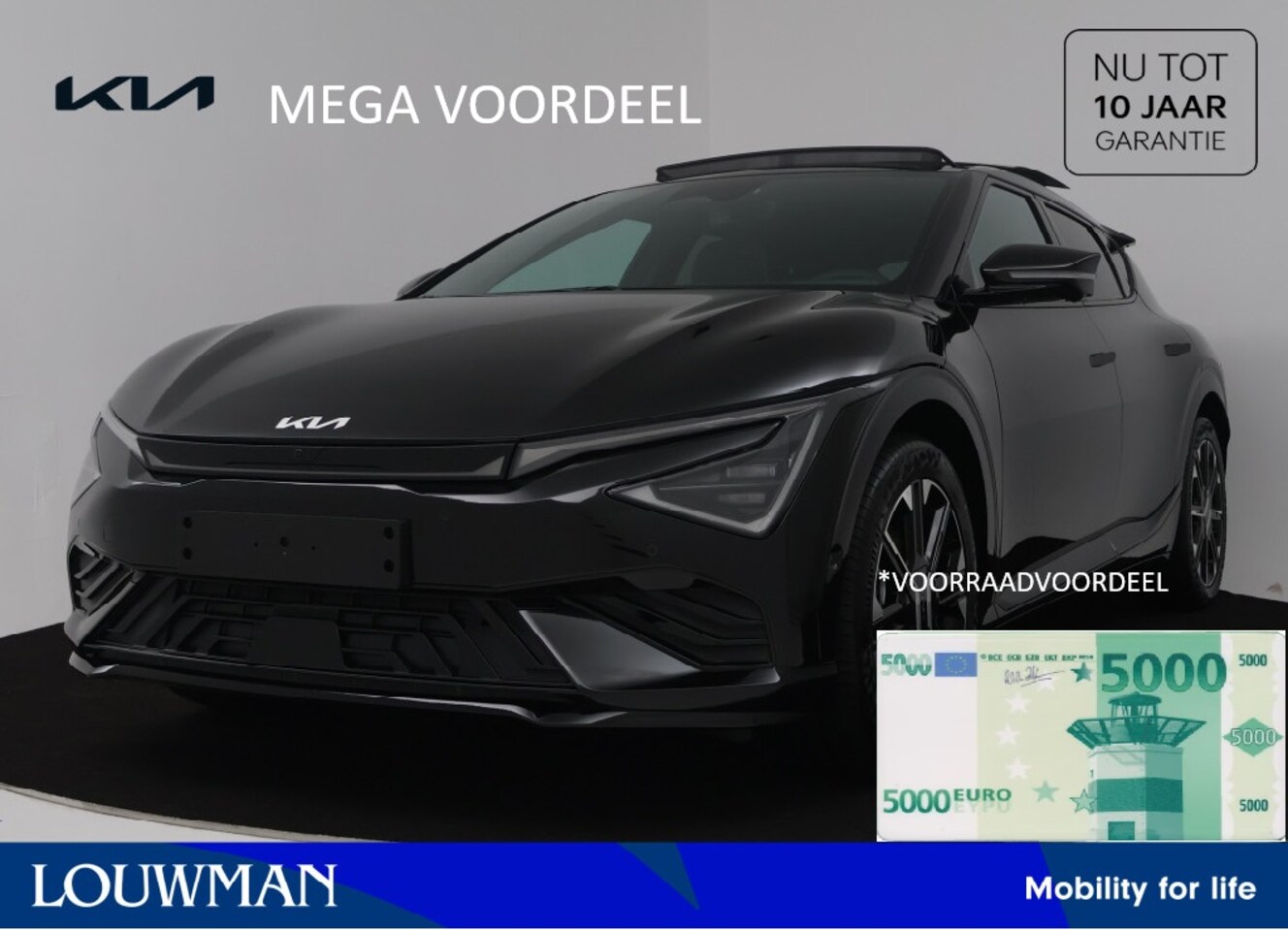 Kia EV6 - GT-Line 84 kWh Full options Direct leverbaar - AutoWereld.nl