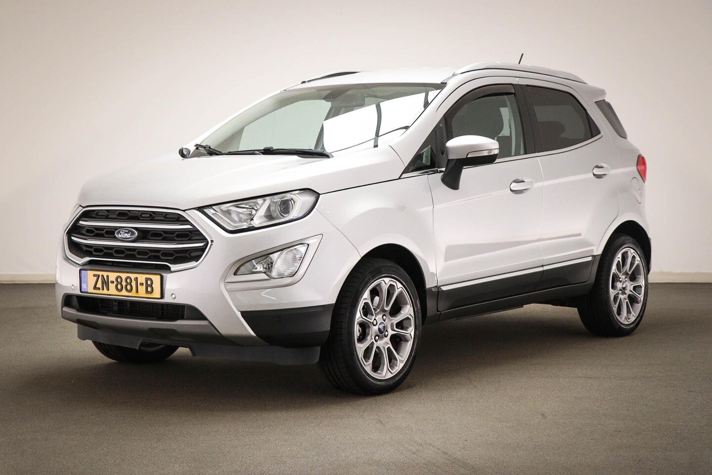 Ford EcoSport - 1.0 EcoBoost Titanium | WINTER / NAVIGATIE / DESIGN / PARKING- PACK | TREKHAAK | 17" - AutoWereld.nl