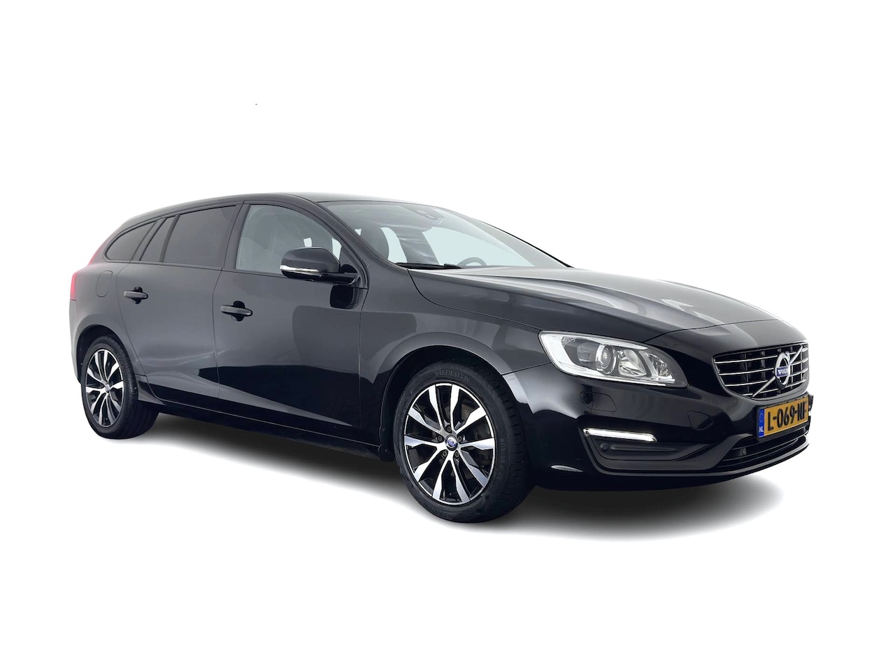 Volvo V60 - 2.0 D2 Summum *LEATHER | XENON | HEATED-COMFORTSEATS | NAVI-FULLMAP | PRIVACY-GLASS | ECC - AutoWereld.nl