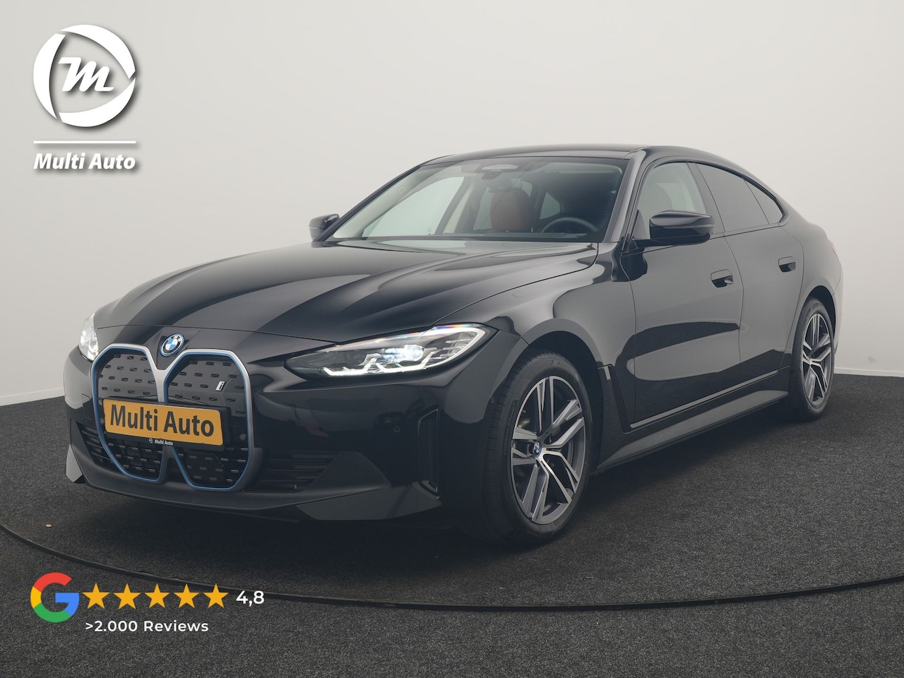 BMW i4 - eDrive35 70 kWh 286pk Dealer O.H. | SOH 97,6% | Adaptive Cruise | Head Up | Camera | Leder - AutoWereld.nl