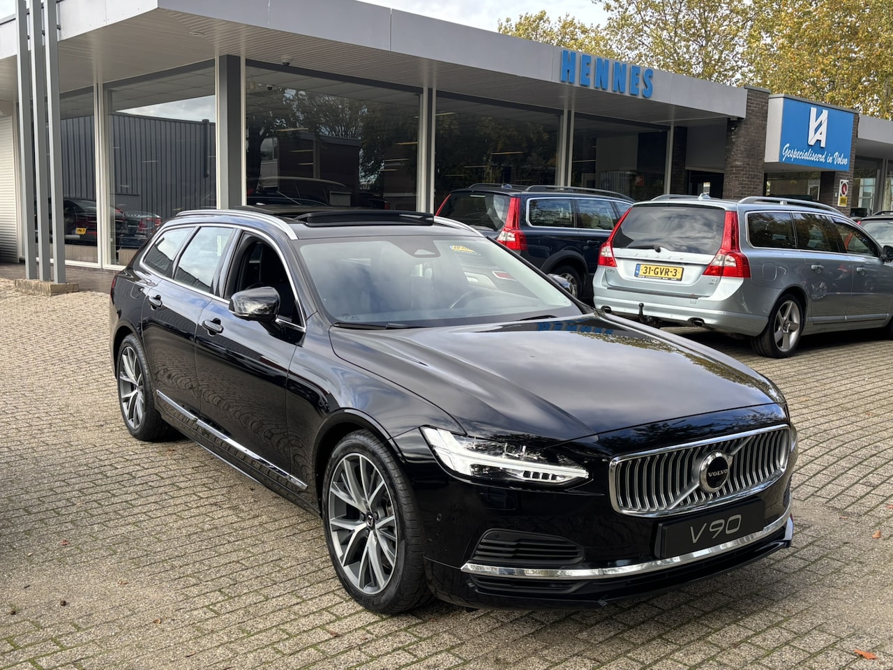 Volvo V90 - T6 Recharge AWD Inscription 360 Panorama keyless Pilot Assist - AutoWereld.nl