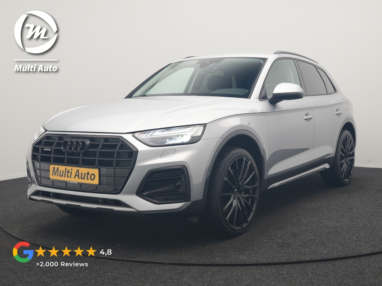 Audi Q5 - 50 TFSI e Advanced edition Facelift PHEV 300pk Dealer O.H. | SOH 84,4% | Trekhaak Af Fabri - AutoWereld.nl