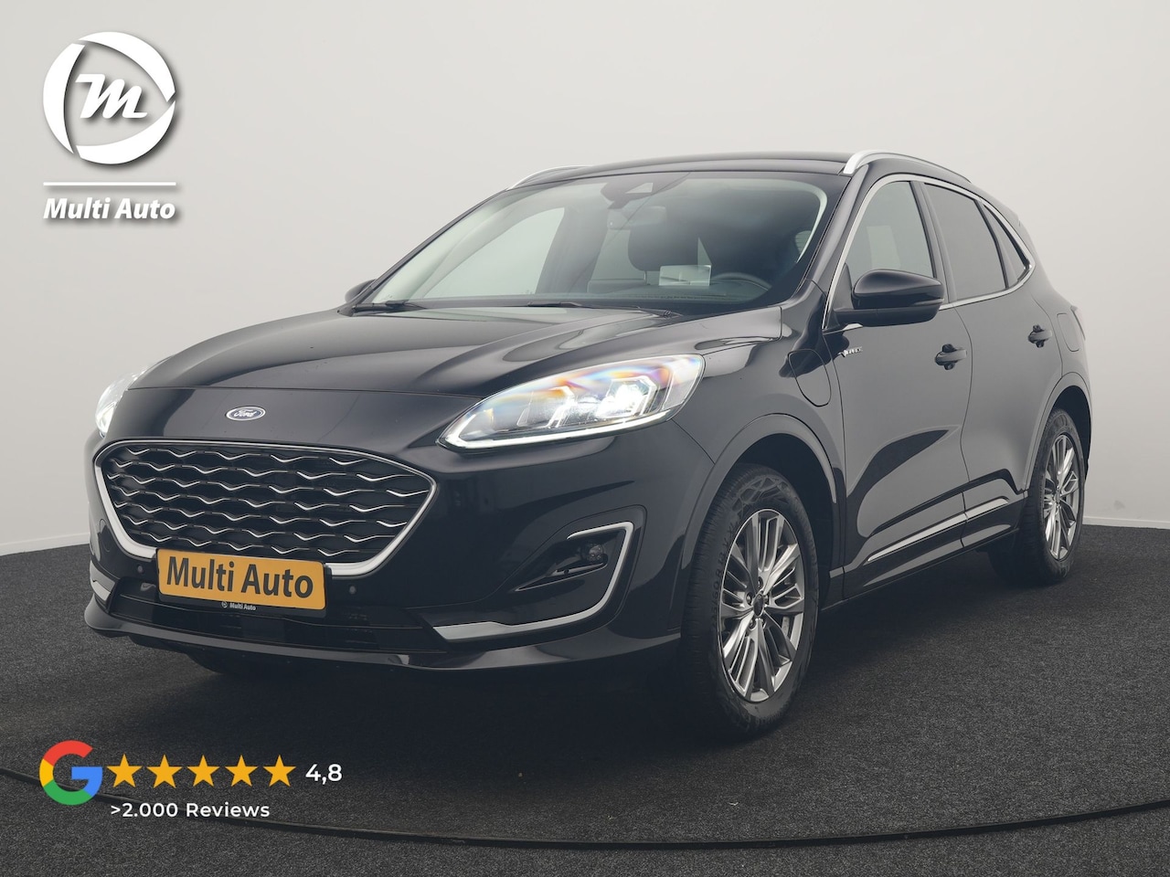 Ford Kuga - 2.5 PHEV Vignale 225pk Dealer O.H. | Trekhaak Af Fabriek | Head Up | Camera | Bang & Olufs - AutoWereld.nl