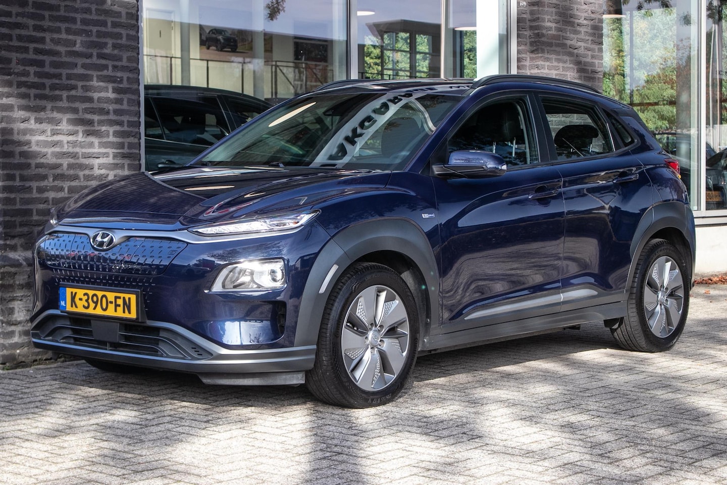 Hyundai Kona Electric - EV Comfort 64 kWh | SOH 100% | Leder | - AutoWereld.nl