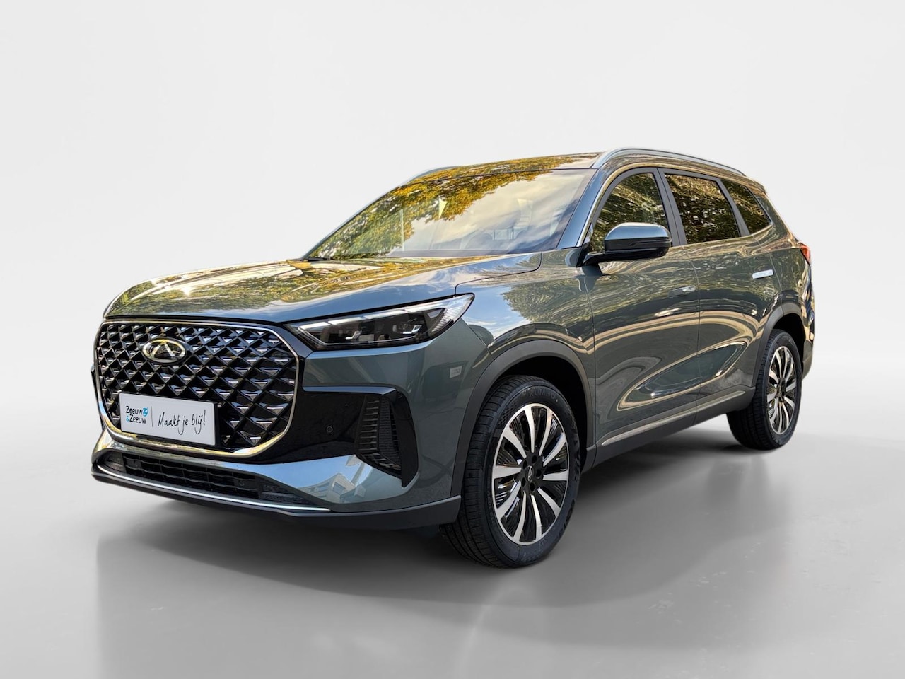 Chery Tiggo 8 - 1.5TGDI PHEV UNIQUE | Bamboo Grey | FULL OPTION | - AutoWereld.nl
