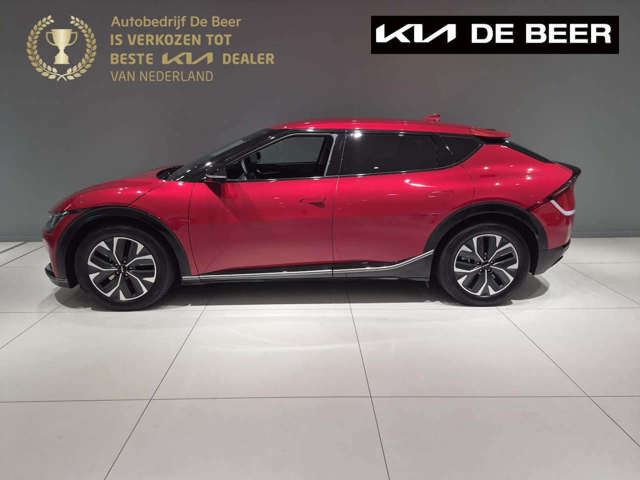 Kia EV6 - 77,4kWh 229pk RWD Plus/ Dashcam/instap verlichting/ Lederen bekleding - AutoWereld.nl