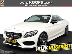 Mercedes-Benz C-klasse Cabrio - AMG 43 4MATIC 367Pk Aut-9 | full-option | Zwart-leder | Stoelverw./koeling | Sportuitlaat