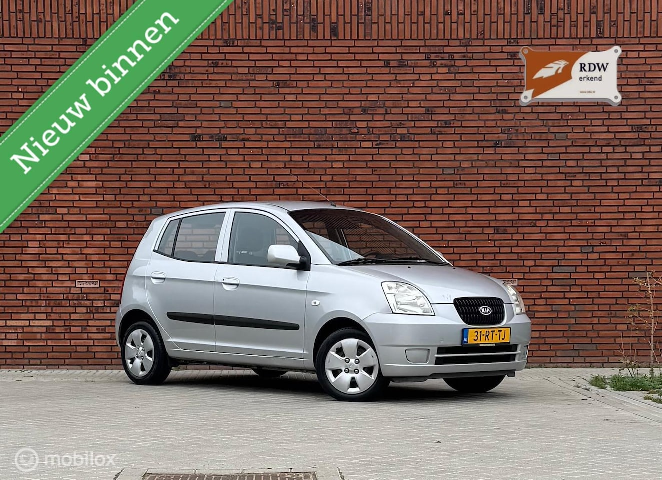 Kia Picanto - 1.0 LX 1.0 LX,NEW APK/AIRCO/ELEKTR RAMEN - AutoWereld.nl