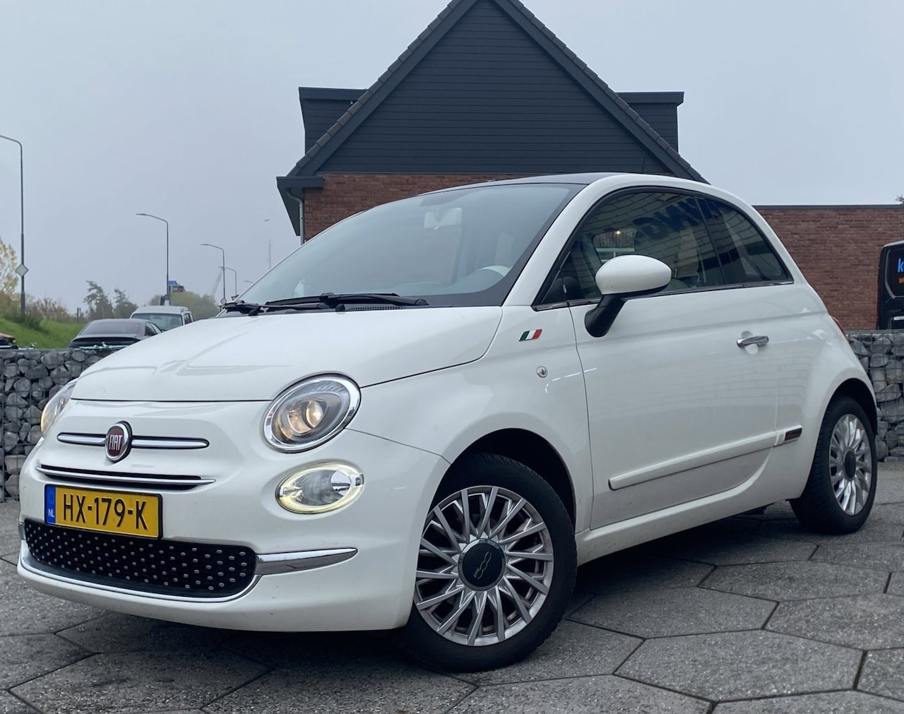 Fiat 500 - 1.2 Lounge/ Pano/ AC/ 15"LM Velgen/ NAP - AutoWereld.nl