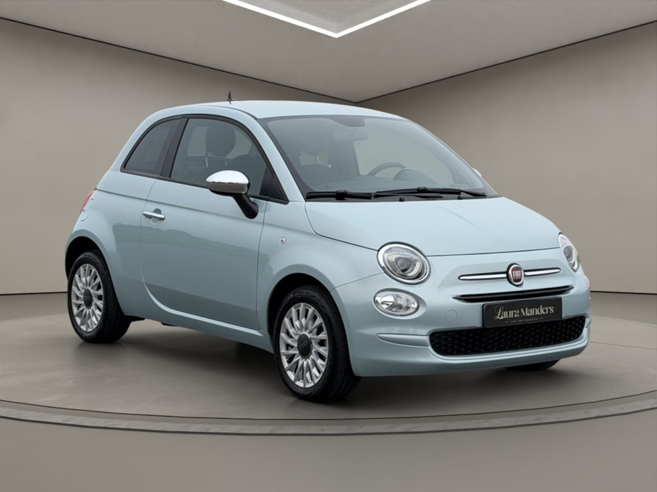 Fiat 500 - 1.0 Hybrid Dolcevita 2023 BLAUW | Apple CarPlay | Display | Airco - AutoWereld.nl
