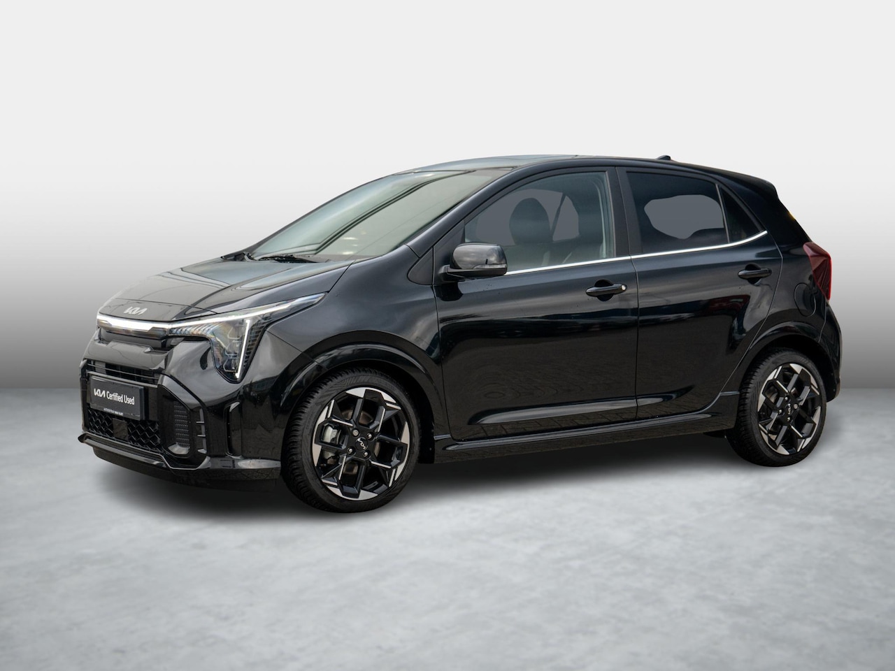 Kia Picanto - 1.0 DPI GT-Line AUTOMAAT | ALS NIEUW | Schuifkanteldak | Navigatie | Stoel en stuurverwarm - AutoWereld.nl