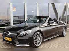 Mercedes-Benz C-klasse Cabrio - C180 156PK 9G-TRONIC AMG LINE Navi | Leer | Airscraft | Cruise | Pdc | 18 Inch Lm |