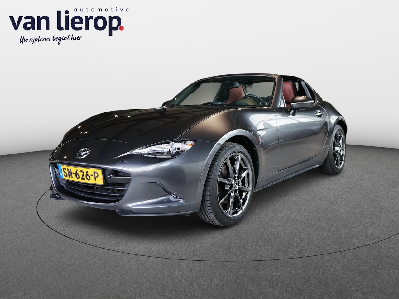 Mazda MX-5 RF - 2.0 SkyActiv-G 160 GT-M EERSTE EIGENAAR | NAP - AutoWereld.nl
