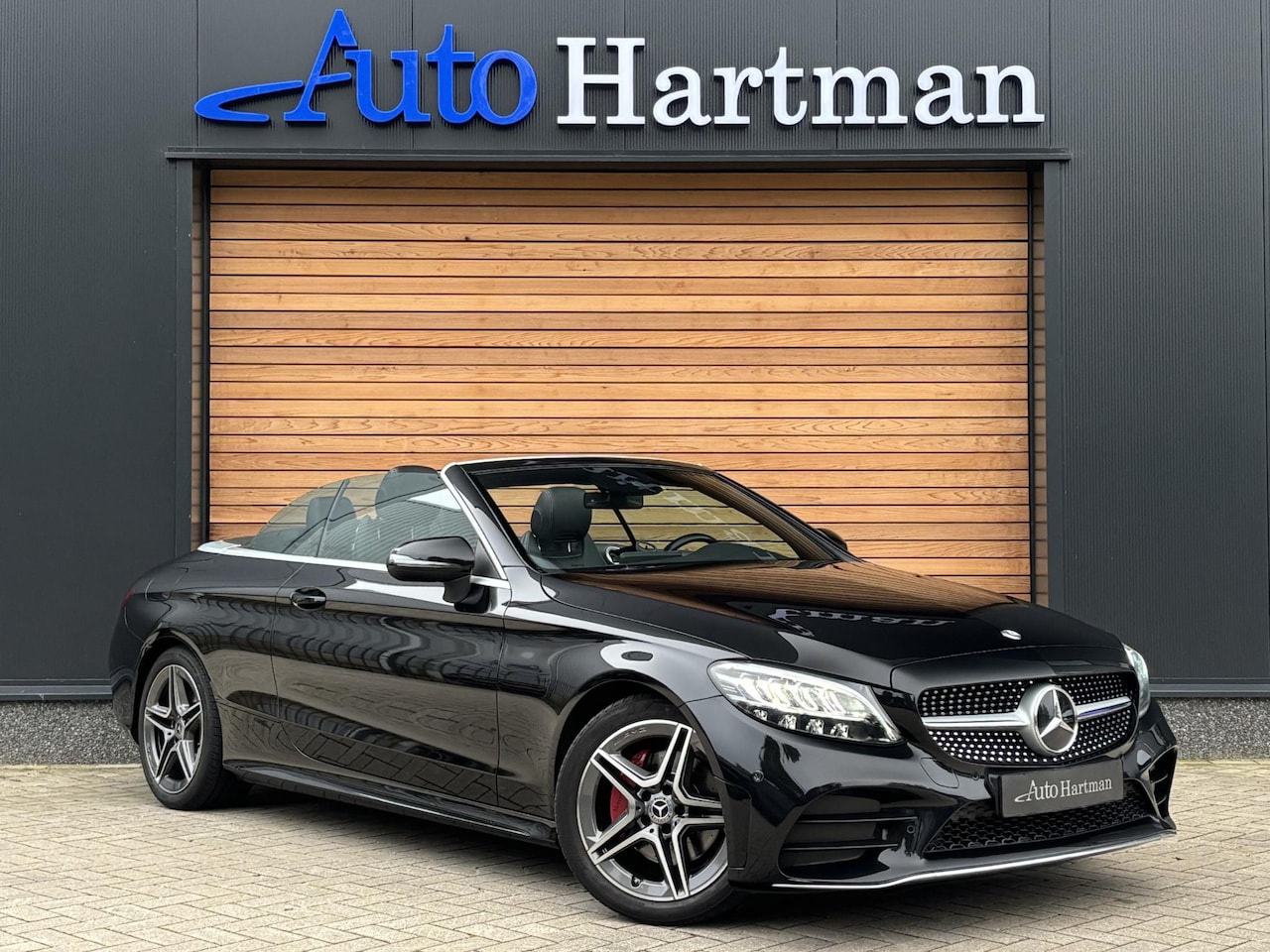 Mercedes-Benz C-klasse Cabrio - 180 AMG Premium Plus NEK+STOELVERW.|AMBIENTEVERL.|CAMERA|CRUISE - AutoWereld.nl