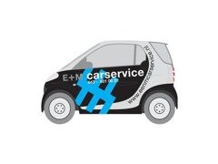 E+M Carservice logo